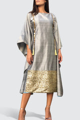 Raw Silk Kaftan