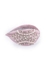 NAMJOSH PINKISH PEARL HEADBAND