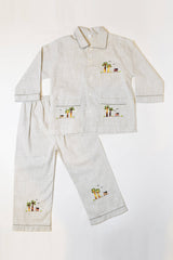 Trees & Houses Pajama Set