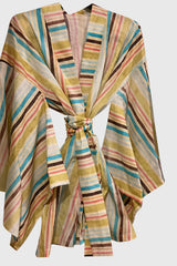 Stripes Kimono Top