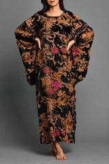 Bella's Silk Velvet Kaftan