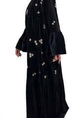 Black Velvet Bisht