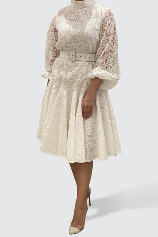 White Lace Dress